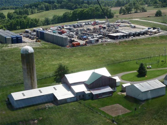Picture 1 of Highly toxic gas due to shale gas extraction