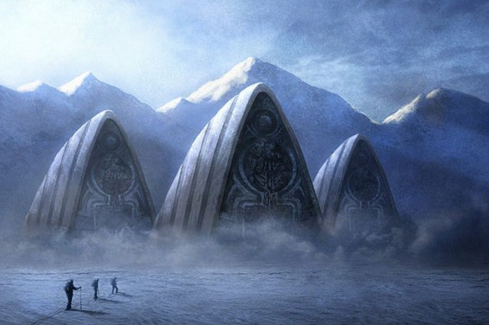 Picture 3 of Highway legendary ancient city under 800m Antarctic ice?