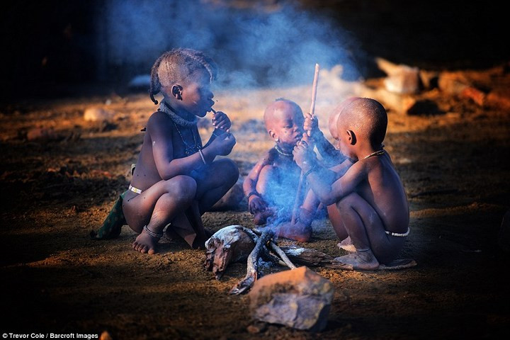 Picture 12 of Himba tribe has topless women in Africa