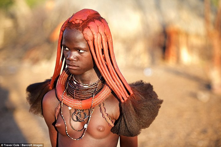 Picture 5 of Himba tribe has topless women in Africa