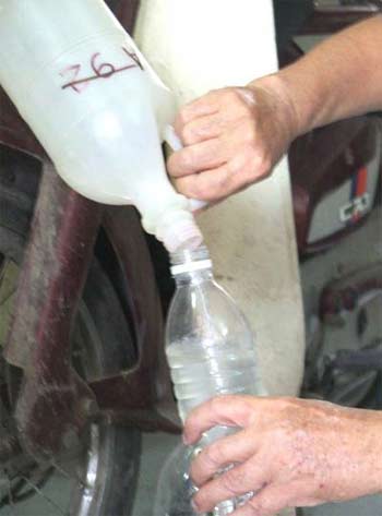Picture 5 of Homemade petrol, priced below VND 8,000 / liter ... A new invention?