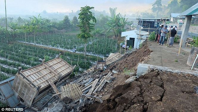 Picture 8 of Horror earthquakes in Indonesia, hundreds of casualties
