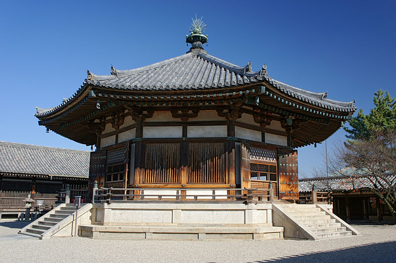 Picture 3 of Horyu-ji temple's Buddhist architectural complex