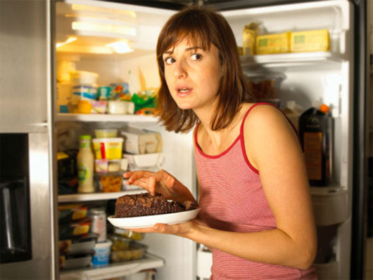 Picture 1 of How bad is eating at night?