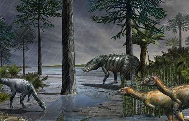 Picture 1 of How dinosaurs dominate Earth?  That era begins with the Great Extinction