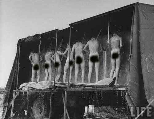 Picture 9 of How do soldiers in World War 2 bathe?