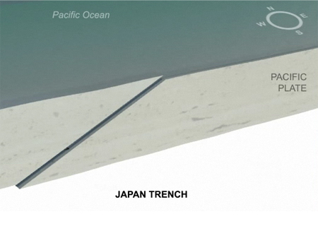 Picture 2 of How do tsunamis in Japan form?