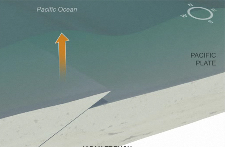 Picture 4 of How do tsunamis in Japan form?
