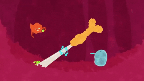 Picture 4 of How does the body react to foreign objects?