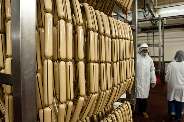 Picture 4 of How is hot dog produced?