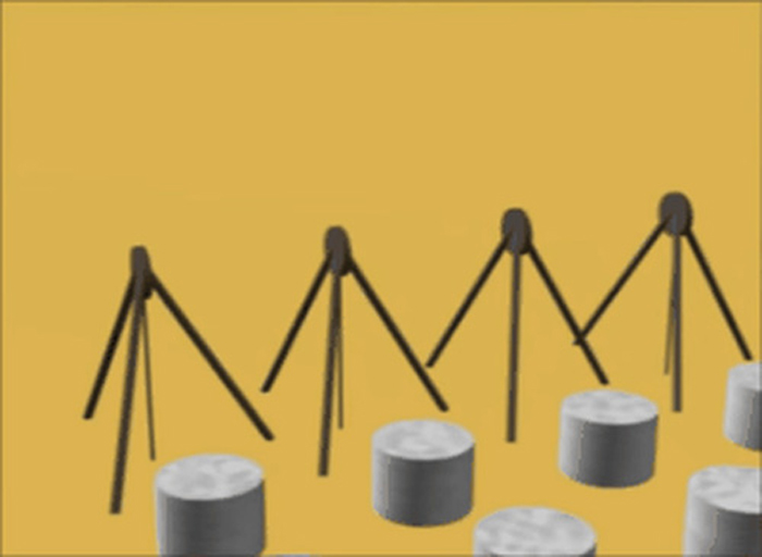 Picture 4 of How is the foundation of a bridge built?
