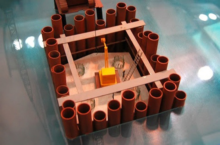 Picture 5 of How is the foundation of a bridge built?