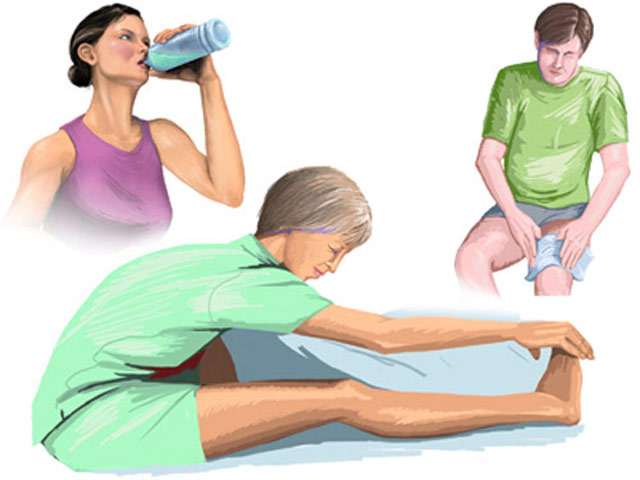Picture 3 of How to deal with cramps