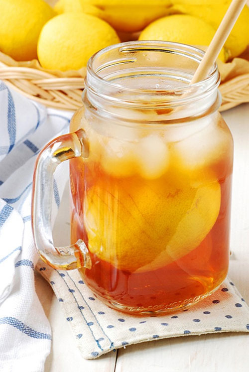 Picture 5 of How to make cool lemon tea to cool the sunny day