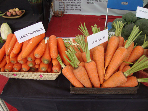 Picture 1 of How to recognize Dalat and Chinese vegetables