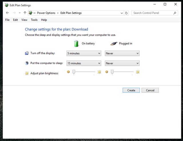 Picture 5 of How to set up a separate power source for Windows 7 on Laptop