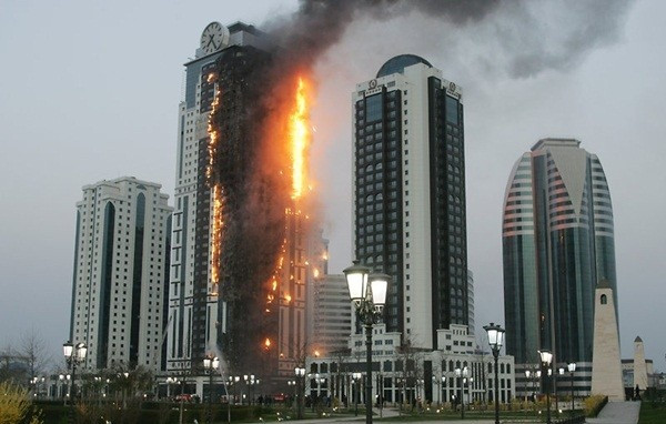 Picture 1 of How to survive when jumping from a burning building