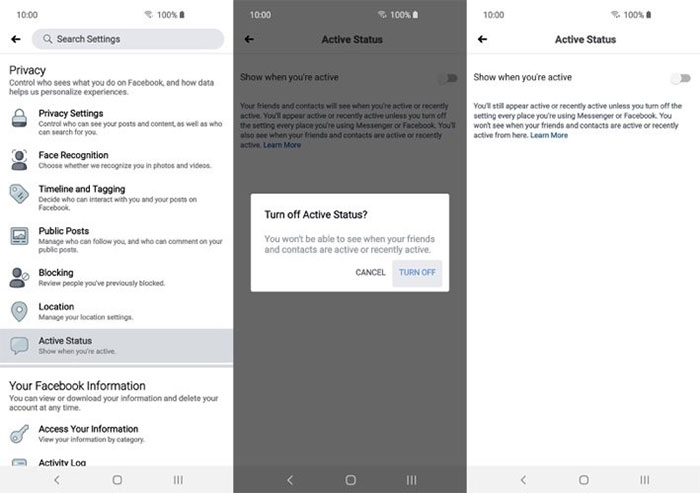 How To Turn Off Online Status Completely On Facebook And Facebook 