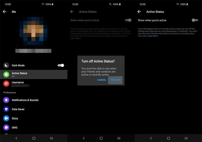 How to turn off online status completely on Facebook and Facebook Messenger? images 2