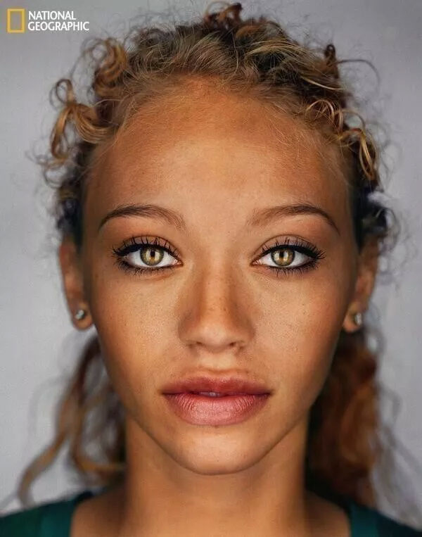 Picture 1 of How will the American face change in 2050?