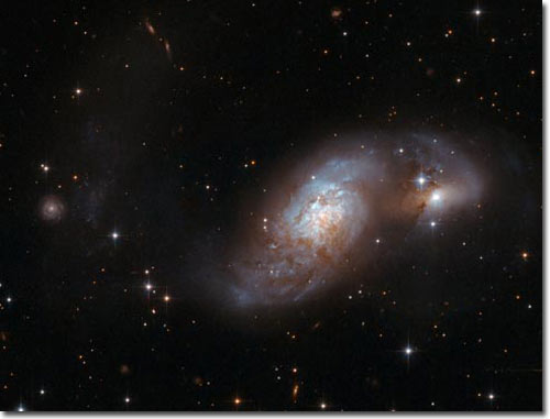Picture 10 of Hubble's beautiful picture of galaxy collisions
