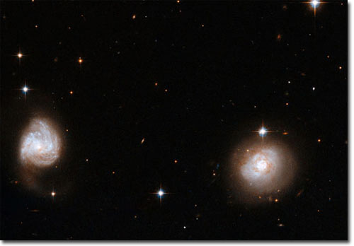 Picture 11 of Hubble's beautiful picture of galaxy collisions