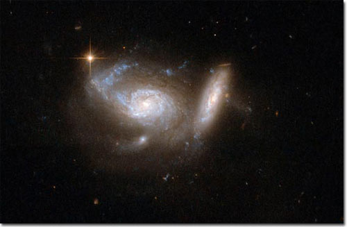 Picture 14 of Hubble's beautiful picture of galaxy collisions
