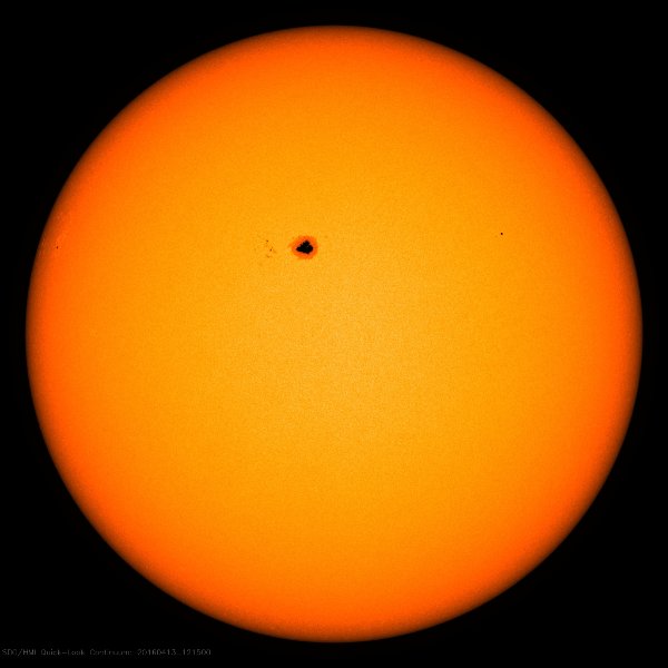 Picture 1 of Huge black streaks on the Sun interrupt radio communications