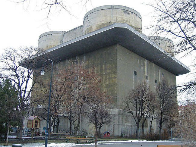 Picture 3 of Huge German anti-aircraft turret