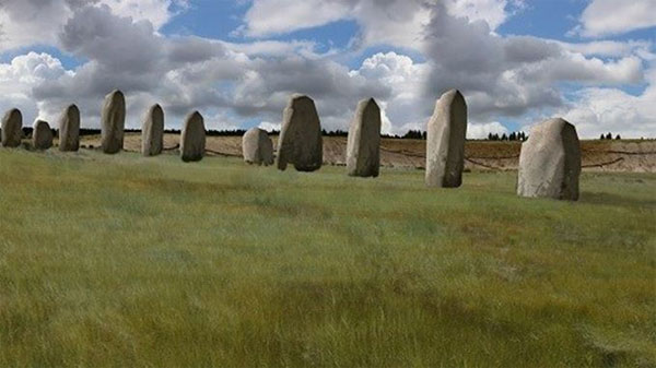 Picture 1 of Huge gigantic discovery near Stonehenge stone circle