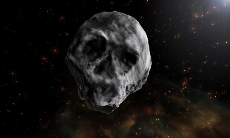 Picture 1 of Human skull asteroids can create super terrible tsunamis