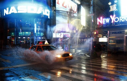 Picture 12 of Hurricane Irene continued to rage the United States