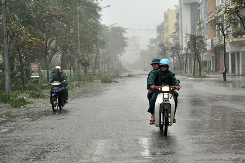 Picture 4 of Hurricane Rammasun has gone to China