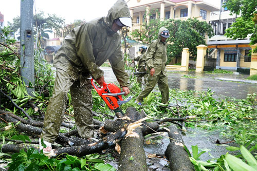 Picture 7 of Hurricane Rammasun has gone to China