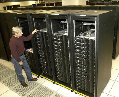 Picture 1 of IBM designed supercomputers according to the new President's order