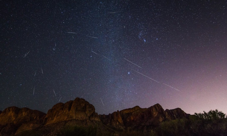 Picture 7 of Ice rain Geminids 2017 glows the world sky
