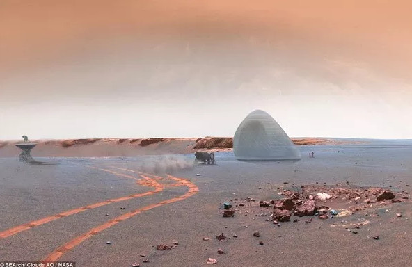 Picture 1 of Ideal housing model on Mars