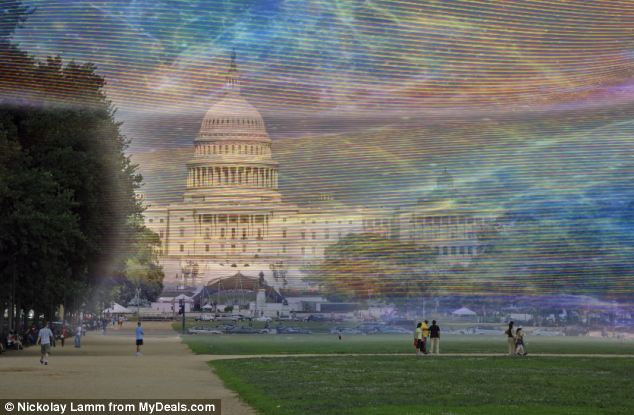 Picture 2 of If you can see it with your eyes, the wifi wave is really amazing