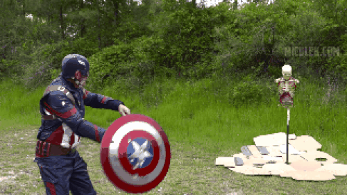 Picture 3 of If you get a shield of Captain America, what will happen?