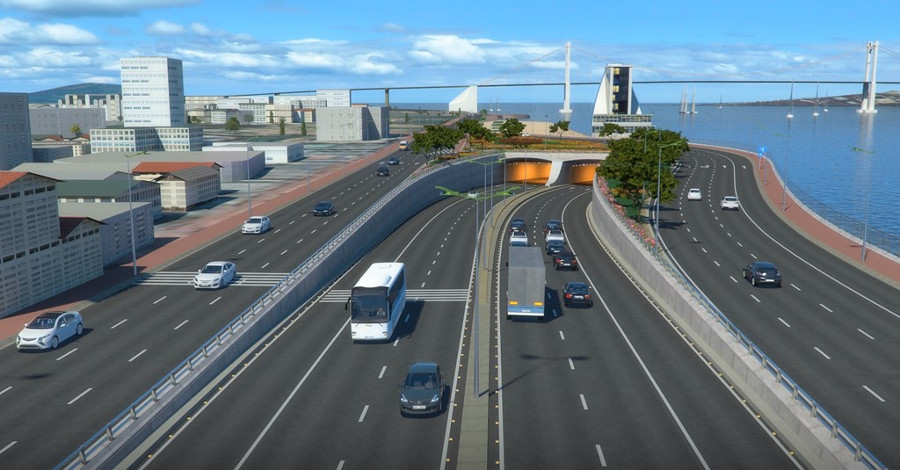 Picture 3 of Image of simulating a tunnel crossing Han River in Da Nang