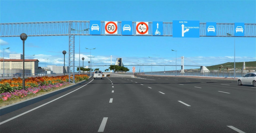 Picture 7 of Image of simulating a tunnel crossing Han River in Da Nang