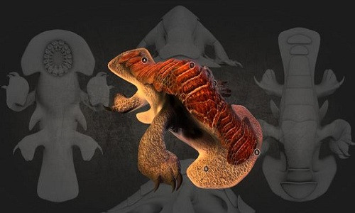 Picture 2 of Image simulating living creatures on the planet near red dwarfs