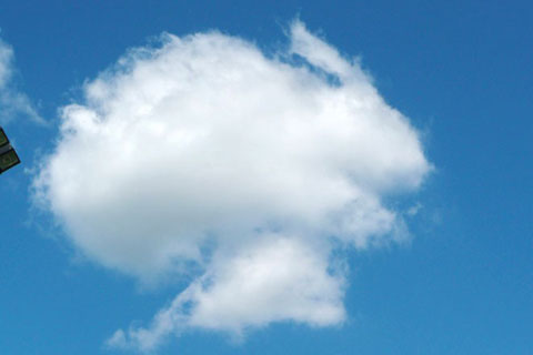 Picture 15 of Images: Funny shapes of clouds