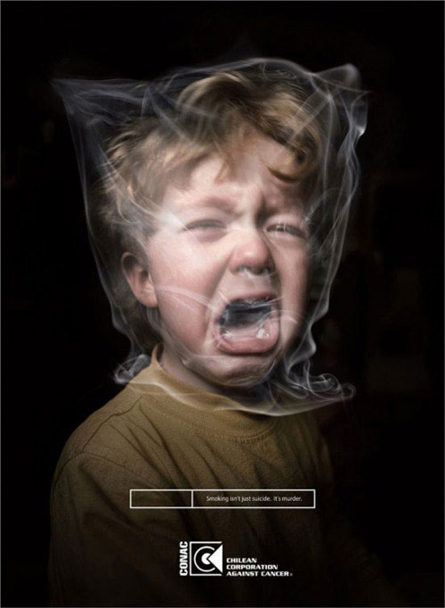 Picture 2 of Images of the terrible destruction of cigarettes