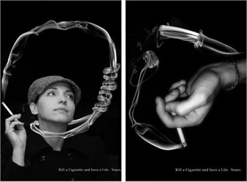 Picture 7 of Images of the terrible destruction of cigarettes