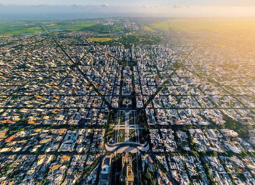 Picture 10 of Impressive image of urban countries from above