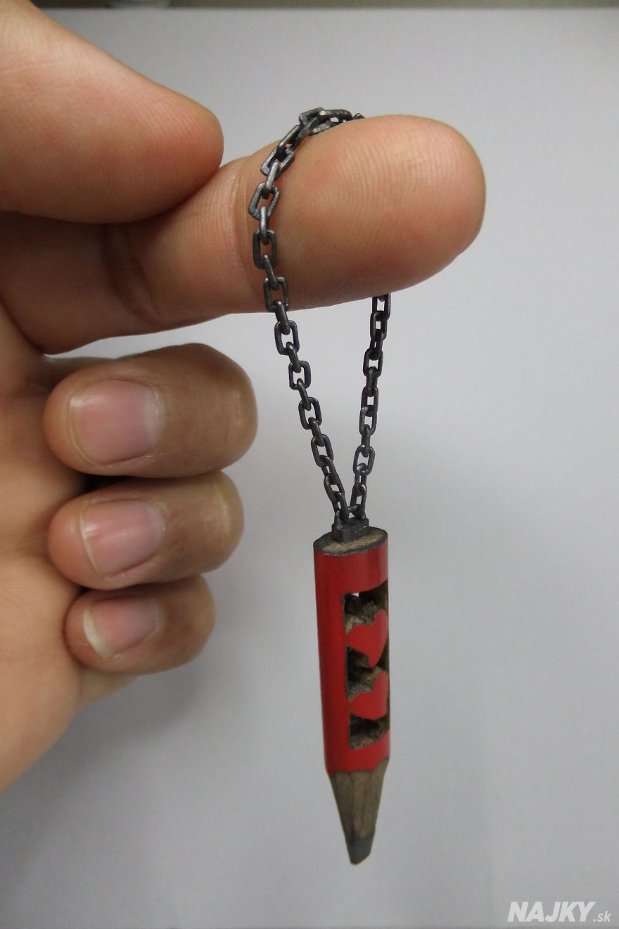 Picture 13 of Impressive pencil sculptures are impressive