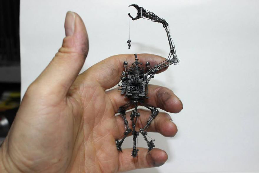 Picture 14 of Impressive pencil sculptures are impressive