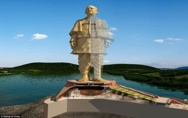 Picture 1 of India is about to have the tallest statue in the world, nearly as much as the object of American freedom