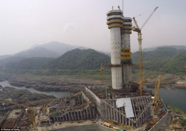 Picture 2 of India is about to have the tallest statue in the world, nearly as much as the object of American freedom